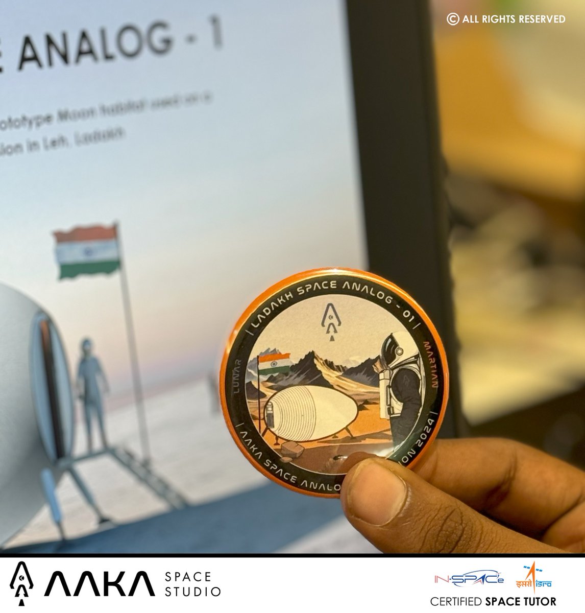 AakaSpace's tweet photo. After a year of rigorous planning and dedication, we at Aaka Space Studio are thrilled to announce that we are officially ready to launch India's First Space Analog Mission in Leh,Ladakh!

Stay tuned for more details coming soon. This is just the beginning of an exciting journey! https://t.co/uGU63QPbdN