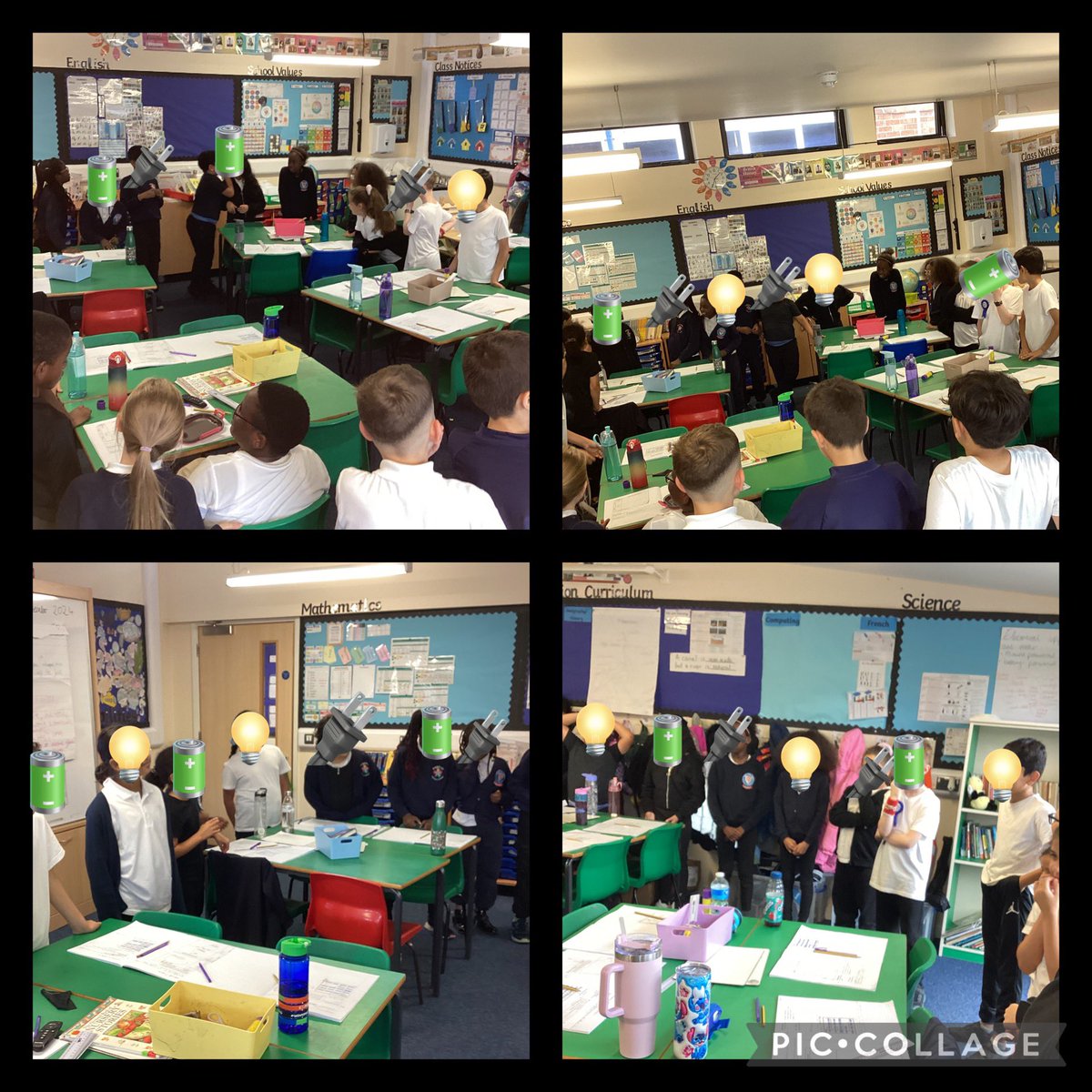 4B enjoyed playing a game of Telephone to illustrate how current flows through a circuit! <a href="/paganelschool/">Paganel Primary</a> <a href="/PaganelScience/">Paganel Science</a>