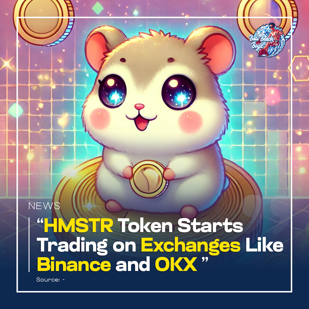Hamster Kombat's $HMSTR token has officially launched on top exchanges like Binance and OKX. With a huge airdrop for its 300M+ players, this P2E game is set to make waves in the crypto world. Start trading and explore the rewards today! 🚀
#HamsterKombat  #HMSTR #Binance #Airdrop