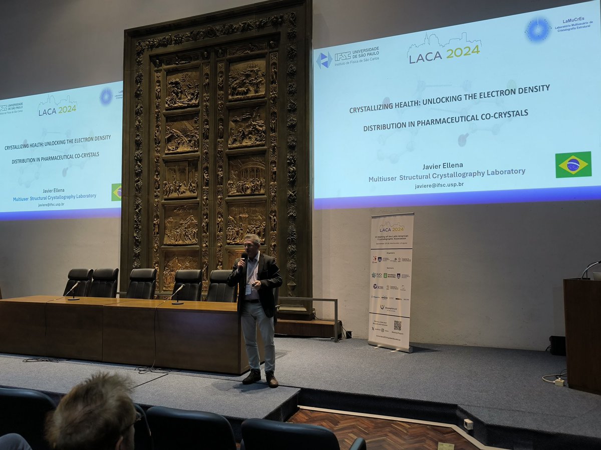 laca2024's tweet photo. Day 4 (last but not least) of #LACA2024 starts with some deep voices produced by the dinner party of  the third night, but scientifically busy with two keynotes by Profs. Nikolai Gerasimchuk from 🇺🇸 and Javier Ellena from 🇧🇷.
A great day for great Science! https://t.co/ApfqTVO3dJ