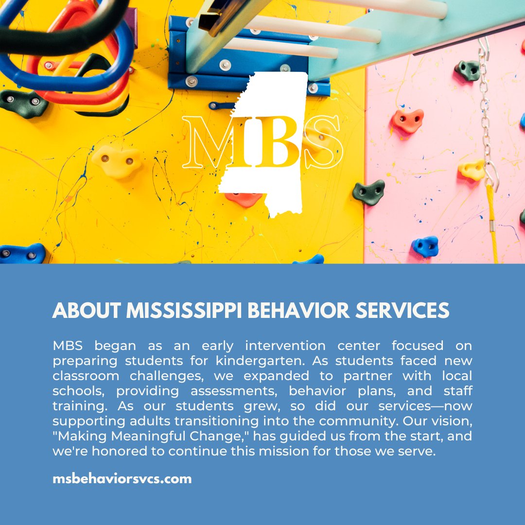 msbehaviorsvcs's tweet image. When you arrive at our clinic, we aim to make you and your child feel right at home. We’re not just a service; we’re here to be an extension of your family. 
More info ➡️ msbehaviorsvcs.com

#MakingMeaningfulChanges #DesotoCountyMS #ABATherapy #BCBA
