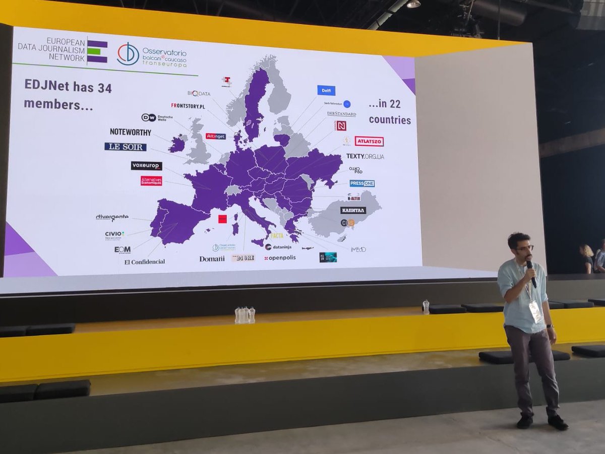 Delighted to have the opportunity to present EDJNet at #iMEdDIJF24 in Athens.
Come and visit us in the Media Village!