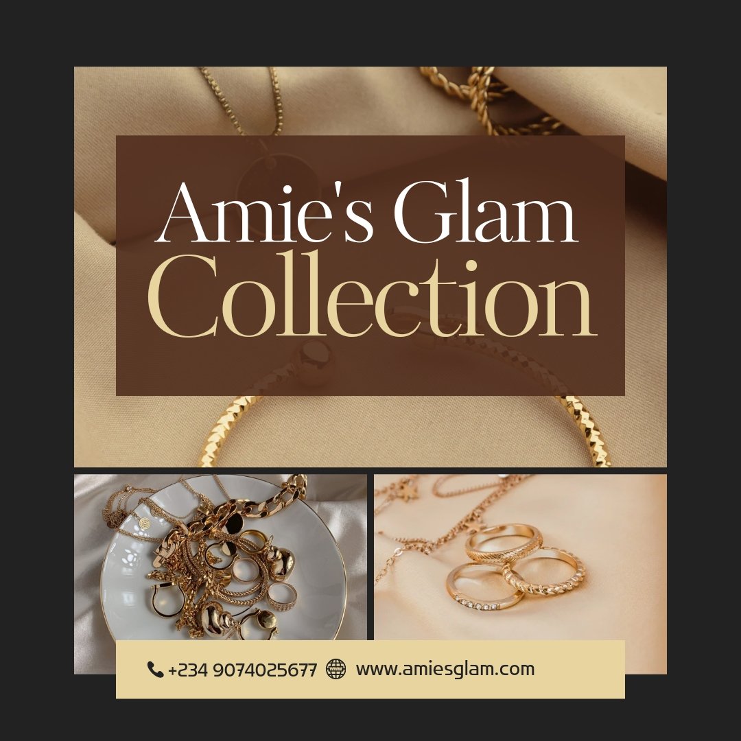 Explore our collection....

 Amie's glam collection to elevate your style,we sell;
*shop wigs: human hair,synthetic, lace, frontal and more at affordable prices 
*jewelry: statement pieces,elegant essentials and other custom designs.
