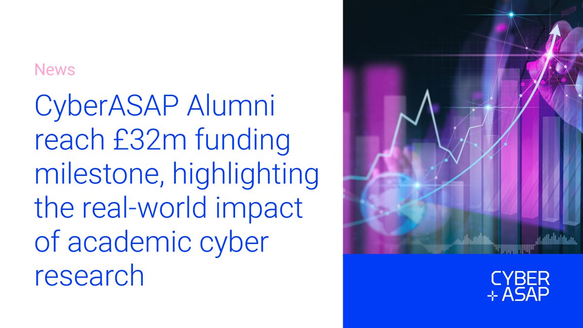 Celebrating success 🏆 The CyberASAP programme’s alumni have raised over £32m, highlighting the real-world impact of academic #cybersecurity research.

Find out more 🔗 iuk.ktn-uk.org/news/cyberasap… <a href="/SciTechgovuk/">Department for Science, Innovation and Technology</a> 

<a href="/mindgard/">Mindgard</a> <a href="/kets_quantum/">KETS Quantum</a> @capslockcyber <a href="/LupovisDefence/">Lupovis</a> @osneycapital