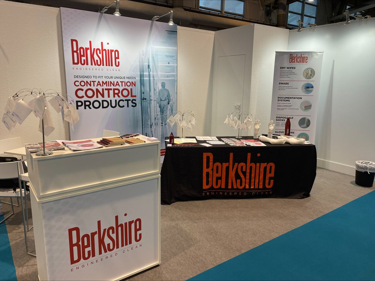 BerkshireOnline's tweet image. If you missed us at Day 2 of Cleanzone visit hubs.la/Q02Rct3N0 for all of your contamination control product needs.  #Cleanroom #ContaminationControl #Cleanzone #CLZ24