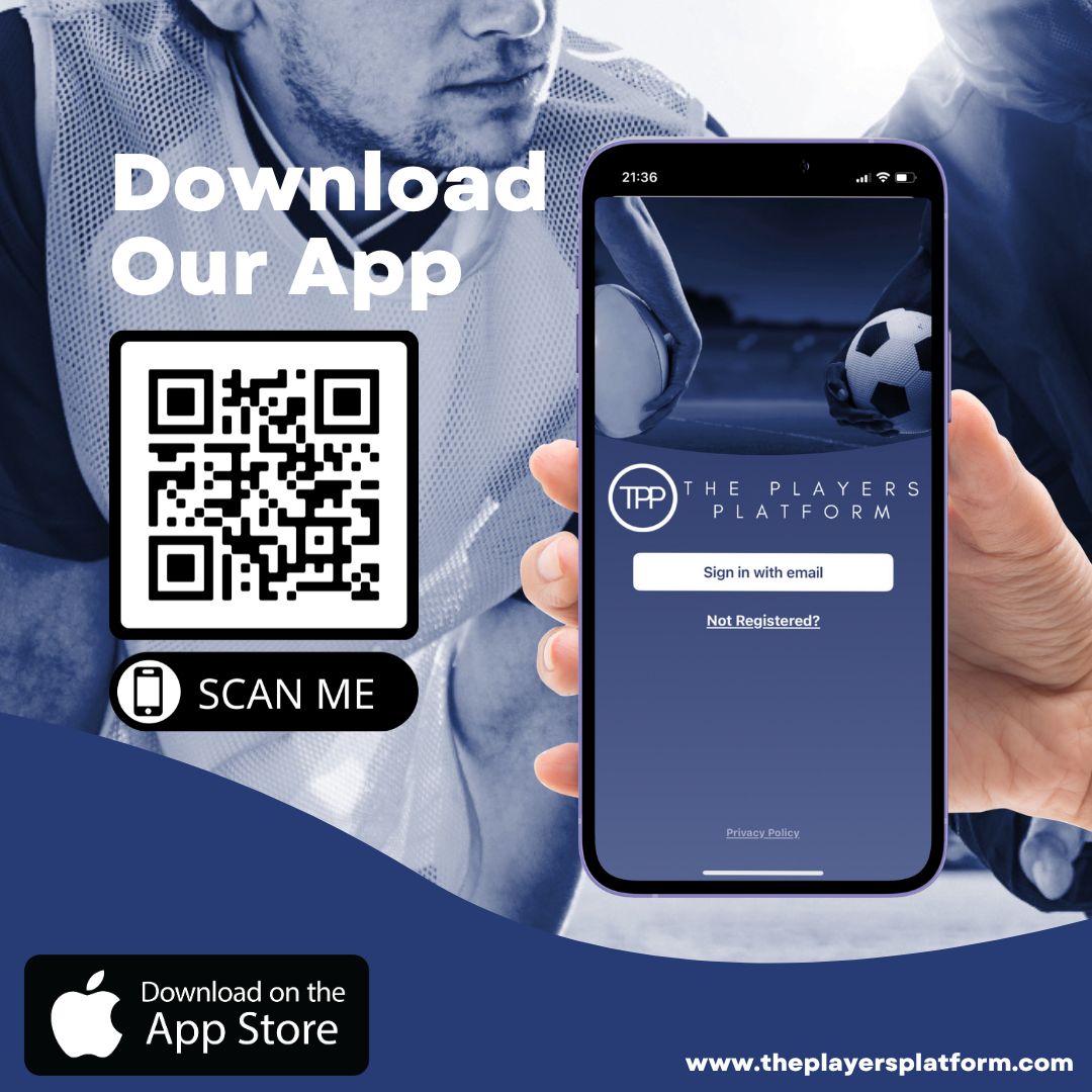 Dean_Richards_'s tweet photo. We have two new clubs on board with The Players Platform as they look to recruit players. 

🔹 Club based in South London
🔸 RL club based in Barrow-in-Furness

Download our app by downloading the QR code now ⬇️ or visit https://t.co/yDw1ePC7dv. 

#grassroots #recruitment #rugby https://t.co/eMokdF11Qy