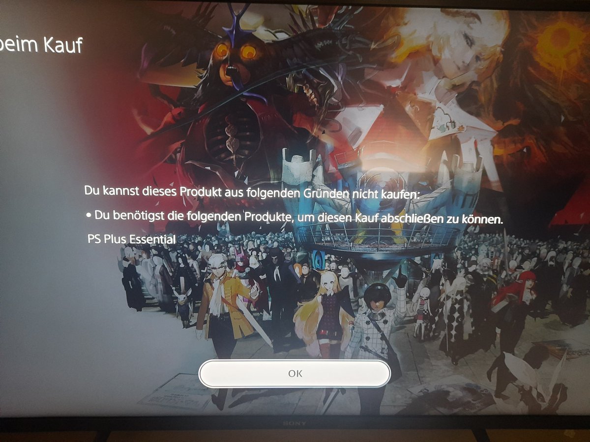 Unkindled_Sock's tweet photo. Yeah thanks Playstation or Atlus, don't know and don'tcare. Will go to steam to play the Demo. Demo is not free if I have to pay for your service, which I don't even want. If I am wrong here and I can play it without plus, tell me.
#MetaphorReFantazio https://t.co/bTTSYFYnkU