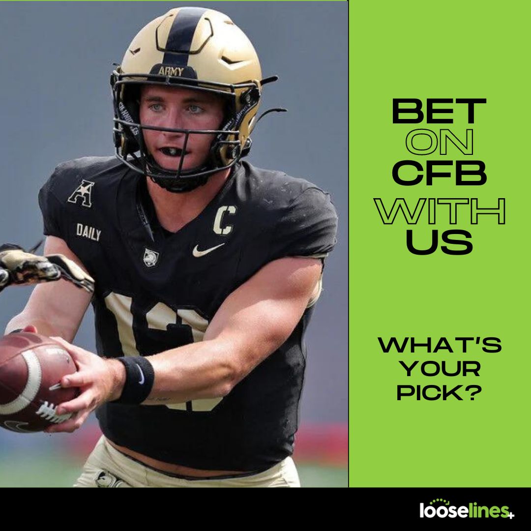 🏈 #CFB Today 👇

#Army -12½ vs #Temple +374
Total 46

What you got❓

💰 Join now: bit.ly/looselines_tw 👈