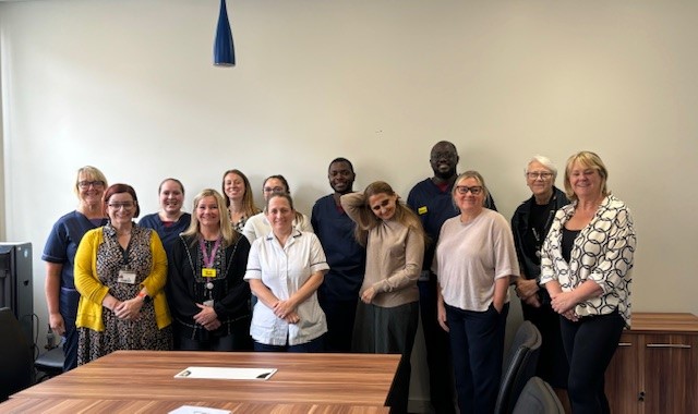 Ruth Pearce (@ruthpearce18) on Twitter photo Fabulous to meet our 2024 Chief Nurse Fellows <a href="/UHB_SoN/">School of Nursing, AHPs and Midwifery</a> Really interesting to hear about your projects which will positively impact patient care and staff experience <a href="/uhbtrust/">University Hospitals Birmingham</a> Keep in touch and always ask for help! <a href="/ProfAnnieT/">annietopping</a> <a href="/teresamelody1/">Teresa Melody</a> <a href="/davinaDCN/">Davina Thomas</a> <a href="/MargaretGarbet6/">Margaret Garbett</a> <a href="/nurseswift/">Amelia Swift</a> Fabulous to meet our 2024 Chief Nurse Fellows <a href="/UHB_SoN/">School of Nursing, AHPs and Midwifery</a> Really interesting to hear about your projects which will positively impact patient care and staff experience <a href="/uhbtrust/">University Hospitals Birmingham</a> Keep in touch and always ask for help! <a href="/ProfAnnieT/">annietopping</a> <a href="/teresamelody1/">Teresa Melody</a> <a href="/davinaDCN/">Davina Thomas</a> <a href="/MargaretGarbet6/">Margaret Garbett</a> <a href="/nurseswift/">Amelia Swift</a>