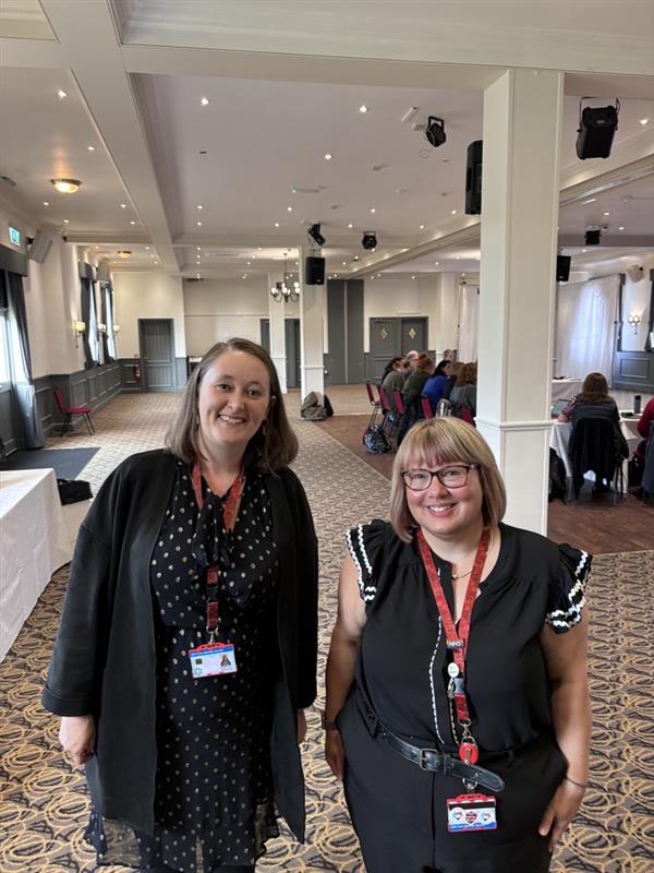 Claire and Sarah have been presenting about the #heartfailure research we do in ULHT at the Community Heart Failure Nurses' Day today.