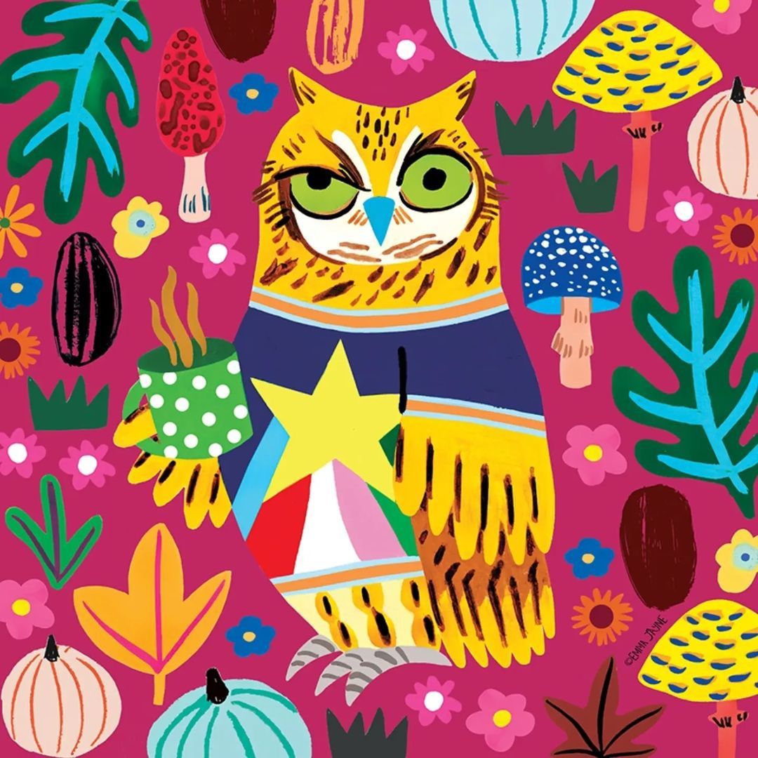 goodkidtweets's tweet photo. Ozzie Owl with his hot cup of cocoa 🦉🍵 by Emma Jayne
https://t.co/BvnsPBDetq
#owl #owls #pattern #surfacedesign #surfacedesigner #printandpattern
#iloveillustrators #childrens_illustration #best_of_illustrations #nonfictionforkids #childrensillustration #moreillustrations https://t.co/qolQ53PWUU