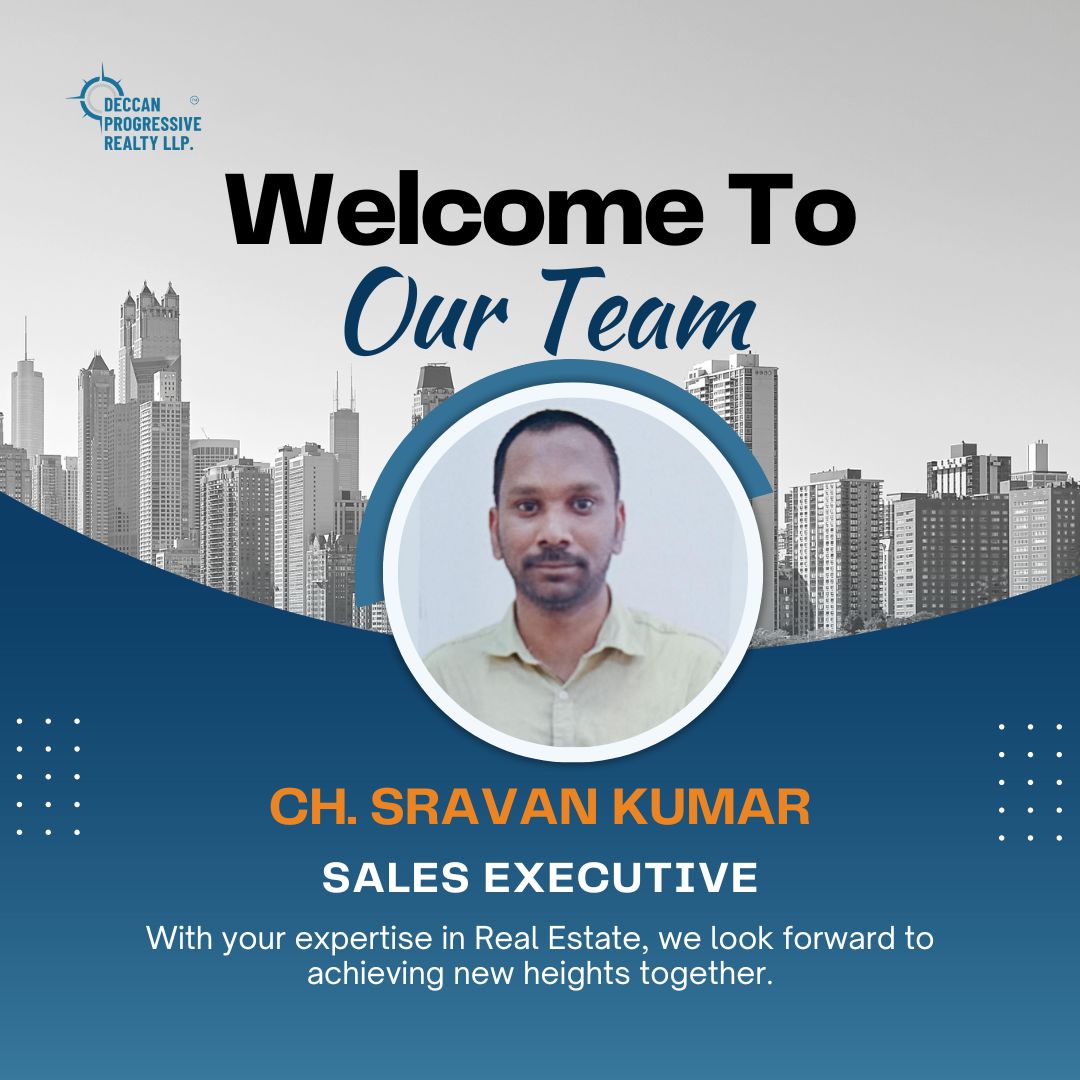 DeccanProp's tweet photo. A warm welcome to Ch. Sravan Kumar, Our newest Sales Executive!

We’re excited to see the value you’ll bring to our team and the success we’ll achieve as we move forward.

Here’s to new opportunities and milestones ahead!

#RealEstateExpert #TeamDPR #Hyderabad #salesexecutive https://t.co/9dtDfBevzK