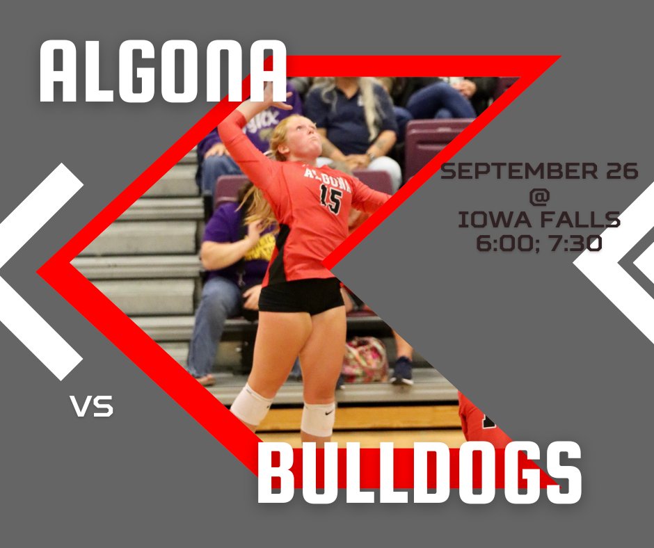 It is Game Day!  Bulldogs travel to Iowa Falls tonight!  Go Dogs!