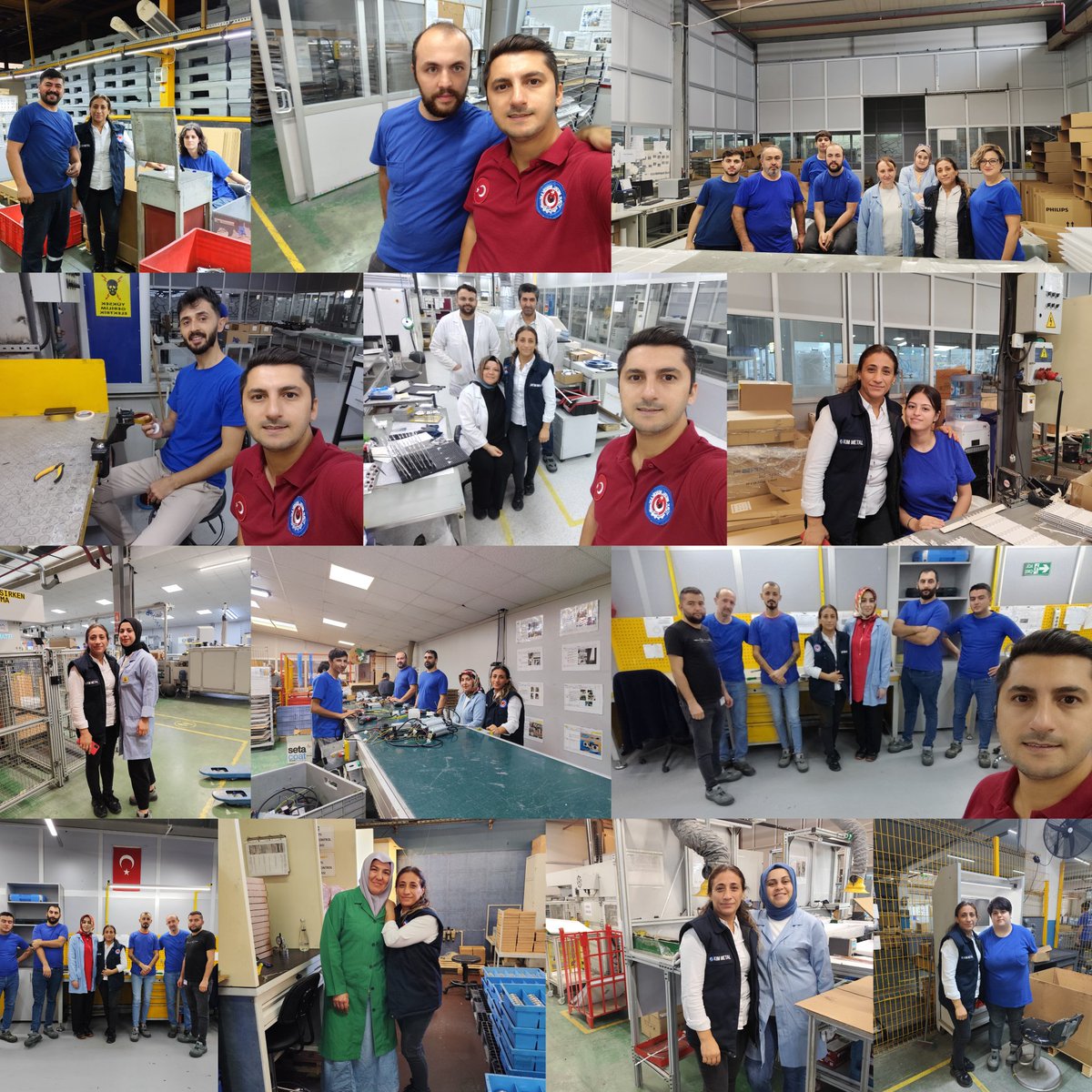 nlfrktlca's tweet photo. Türk Metal Sendika Tuzla Şubemize bağlı Akım Metal firmamızda08/16 Gündüz vardiyası Üretim içi tezgahları başında çalışma arkadaşlarımızla birlikteyiz
#TürkMetalSendikası
#TuzlaSubesi
#Agrup
#AkımMetal https://t.co/n8adDTxk2t