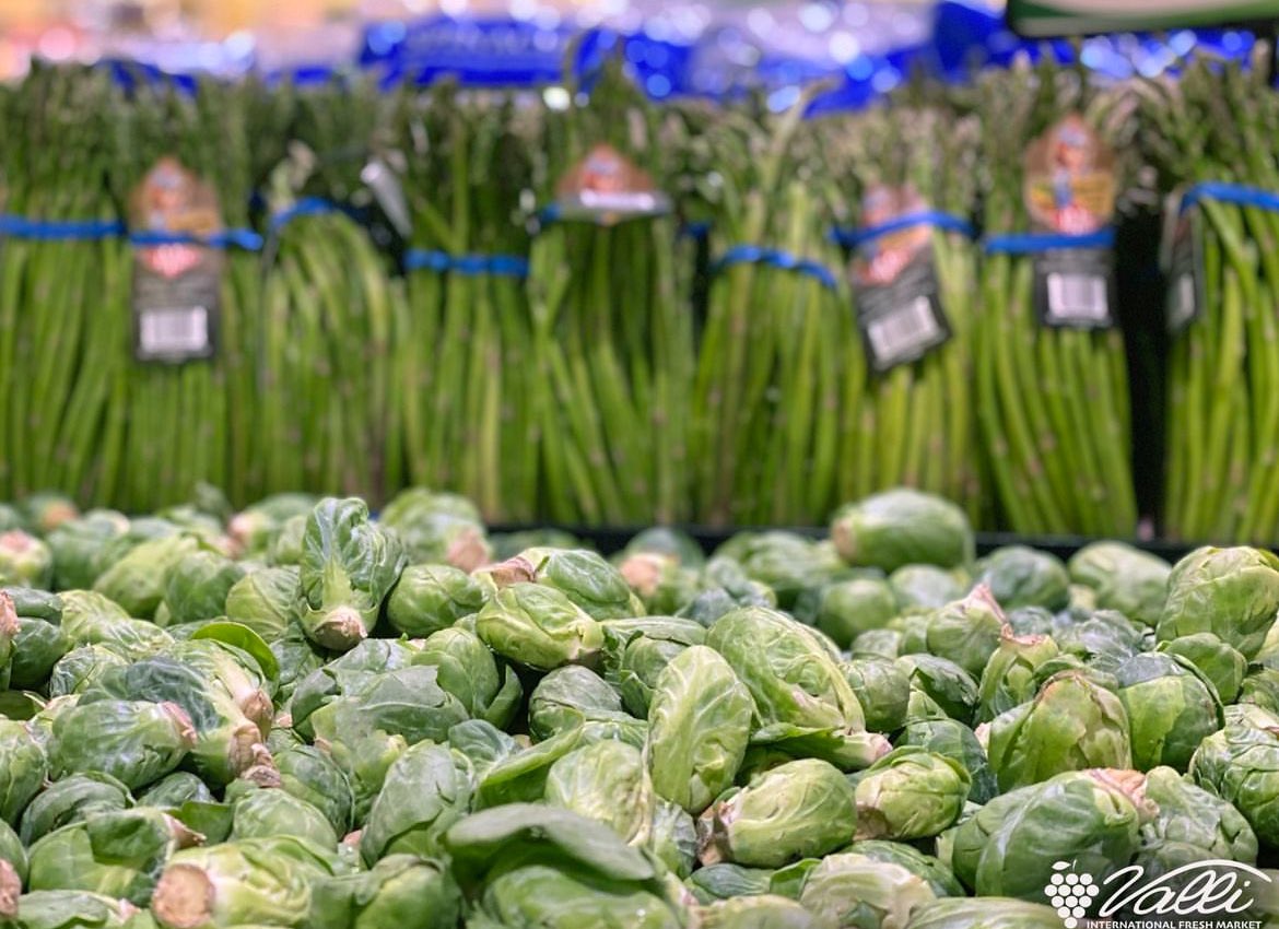 Asparagus or Brussels sprouts would make a perfect side dish for your next dinner!