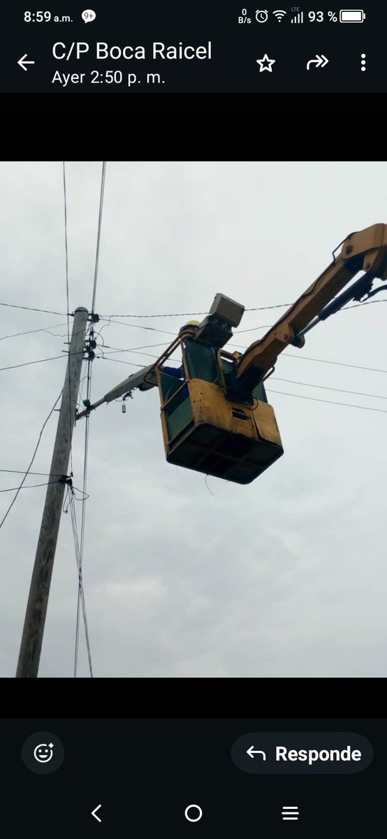 En la Circunscripción 55 de Boca de Camarioca quedó solucionado uno de los planteamientos del pueblo. Asegurar una iluminaria en una intersección muy activa.
#PoderDelPueblo
