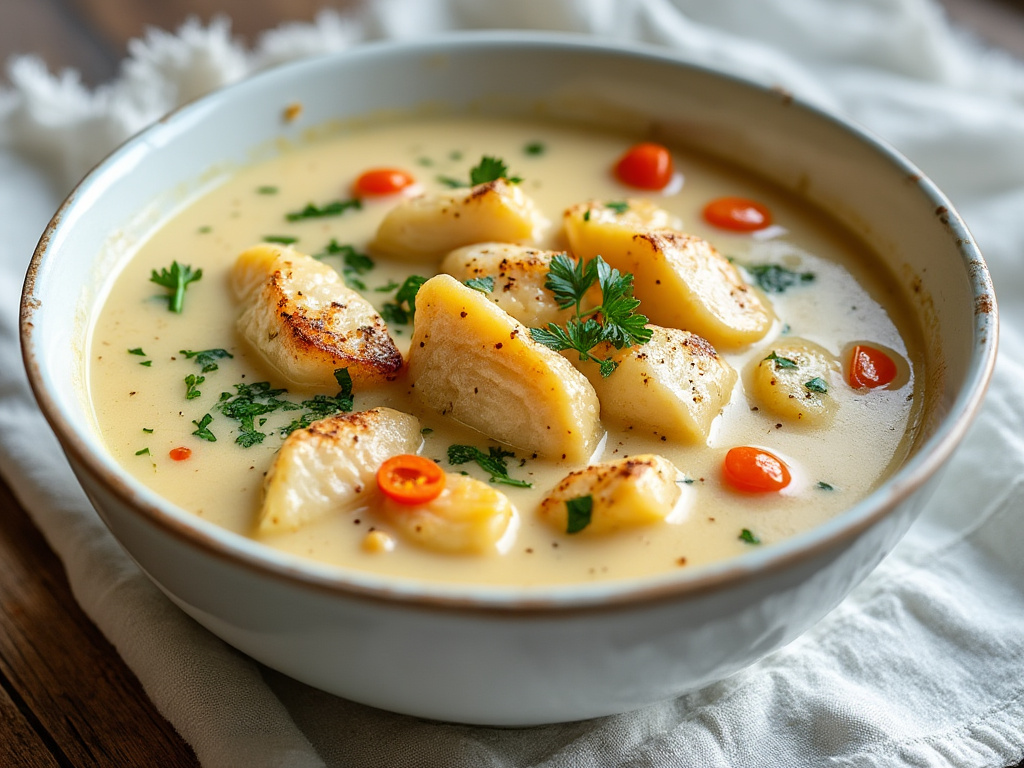 SkylrsKitchen's tweet photo. Indulge in the ultimate comfort food with this creamy fish chowder recipe 🐟🥣 Perfect for cozy nights in 

#fishchowder #comfortfood #recipe #foodie #delicious 🌟

https://t.co/PDc0Mfa1zW https://t.co/atpkGJPSEG