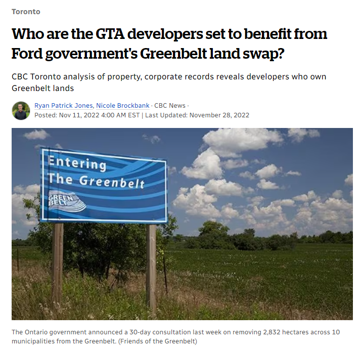 TDotResident's tweet photo. #ONpoli 

Doug Ford's 401 tunnel scandal would benefit the exact same developers as Doug Ford's Greenbelt scandal.

Is this Ford's scheme to replace the billions that they lost when the Greenbelt deals were reversed? https://t.co/G2Jn9U8fM5