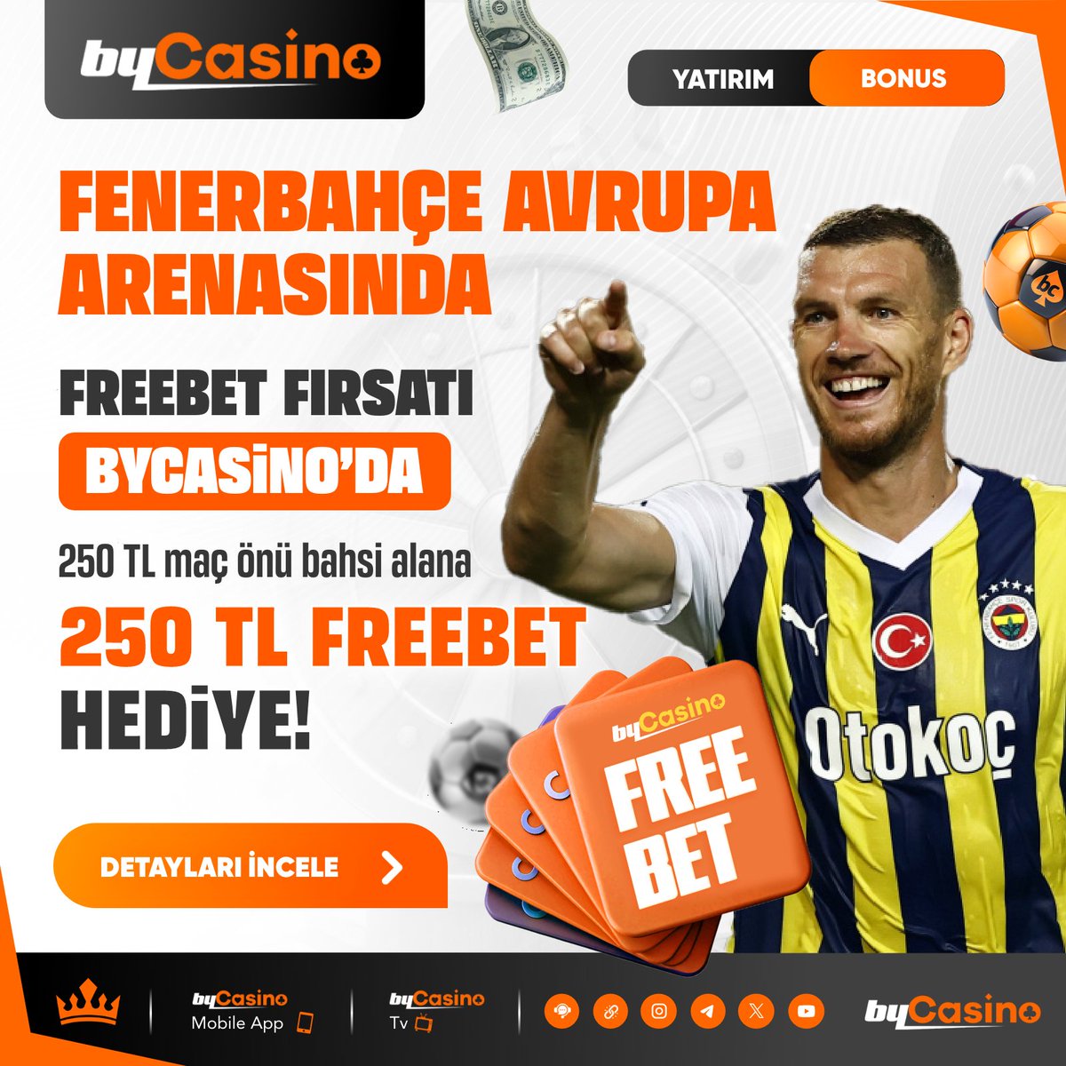 📲 GÜNCEL GİRİŞ: cutt.ly/ueEAIwc3

🏆Avrupa Ligi Heyecanını ByCasino'da Yaşa

🕙 22:00  FENERBAHÇE-U.S GİLLOİSE

🔗KOD : BYCFREEBET250

💥 250TL Maç Önü Bahis Al, 250TL Freebet Kazan

⚽️ Freebet ile Heyecanı Artır, Kazancını Katla

📺 BYCASİNO TV: anonlink.click/anon.php?code=…