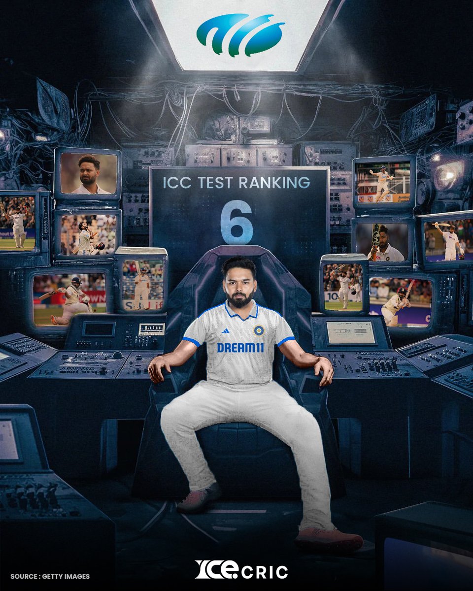 icecric_news's tweet photo. Still holding strong at #6! Pant is back and ready for more! 💪💥
📸: Getty Images
Disclaimer: Photo belong to original creators. Shared for info only. No profit intended. DM for removal.
.
.
.
#RishabhPant #ComebackJourney #ICC #cricket #TestRankings #icecricnews https://t.co/CnpLUMCAl0
