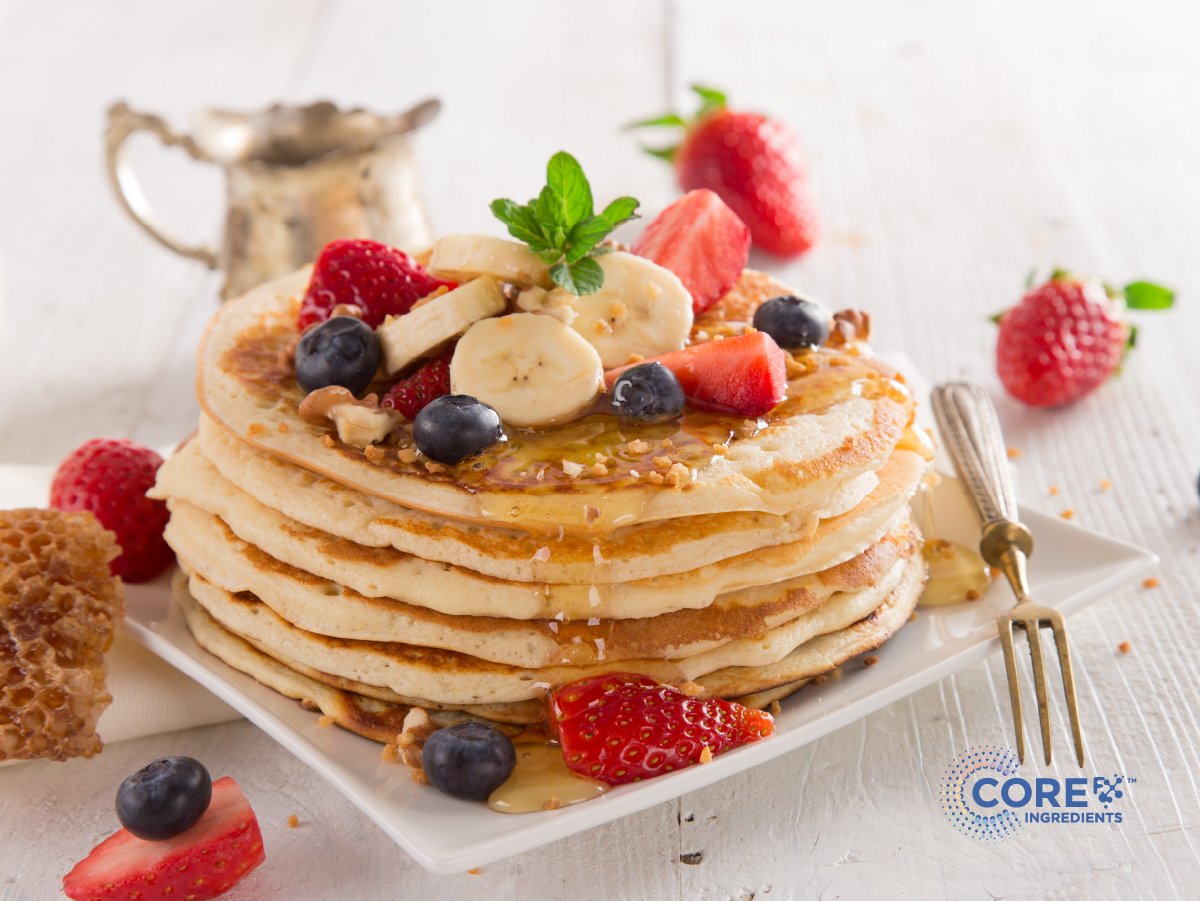 CoreFX_Ing's tweet image. Happy #NationalPancakeDay! 🥞

Our clean-label Omega-3 oil powders boost the flavor and texture of pancake mixes, delivering superior taste &amp;amp; better organoleptics. Elevate your pancake products with healthy, natural ingredients! 

#FoodManufacturing #CleanLabel #Omega3Innovation