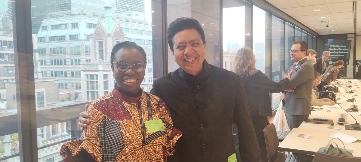 We are at the  <a href="/opengovpart/">Open Gov Partnership</a> Leaders Roundtable at #UNGA79. Learning, sharing and committing to improving sustained #citizensparticipation, strengthening institutional capacity and scale up ambitious reforms.
