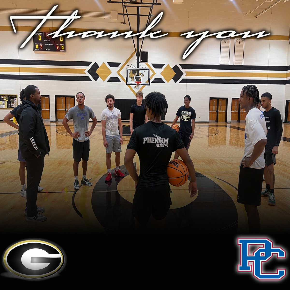 Greermbb_'s tweet image. Thank you for coming and observing, talking, and teaching @BlueHoseMBB x @CoachQF24 x @_RobLane. Today he spoke about being a professional and keeping the main thing the main thing and avoiding the noise. #stayhome #stackingdays #unfinishedbusiness #thehive #the7