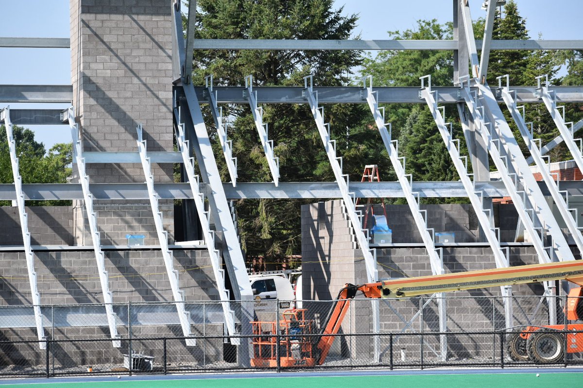 PennStateFH's tweet photo. This weekend, we welcome our program into its new home and dedicate the field to longtime head coach Char Morett Curtiss. This milestone wouldn't be possible without the help of many individuals. Join us this Friday at 4PM and Sunday at 1PM to give our new space a warm welcome!🎊 https://t.co/in4qAfqD54