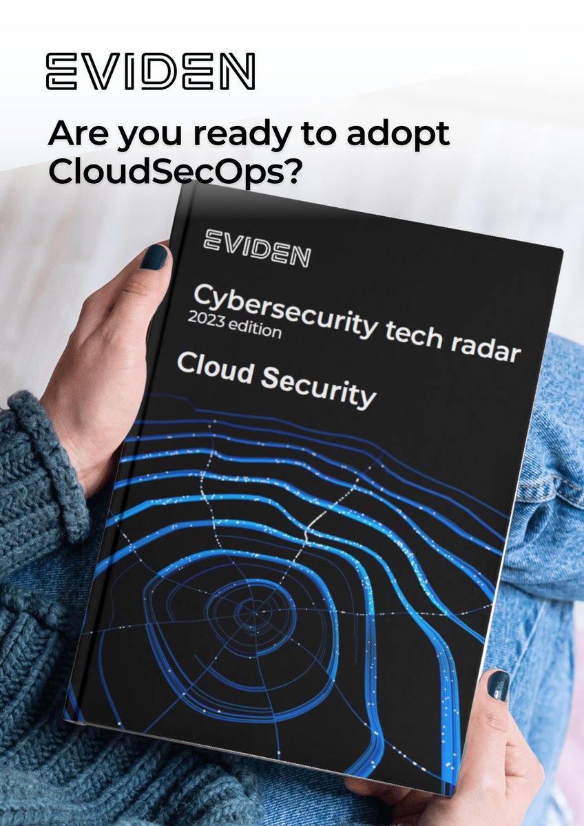 Phedro_L's tweet photo. [#CloudSecurity] ❓ Are you looking to build and deploy secure, reliable, and resilient cloud-based applications and infrastructure? 🔐 
Learn more about #CloudSecOps and many more that will transform the cloud security landscape in our #EvidenTechRadar 👉https://t.co/wiciRDUI79 https://t.co/paPoEhnHK1