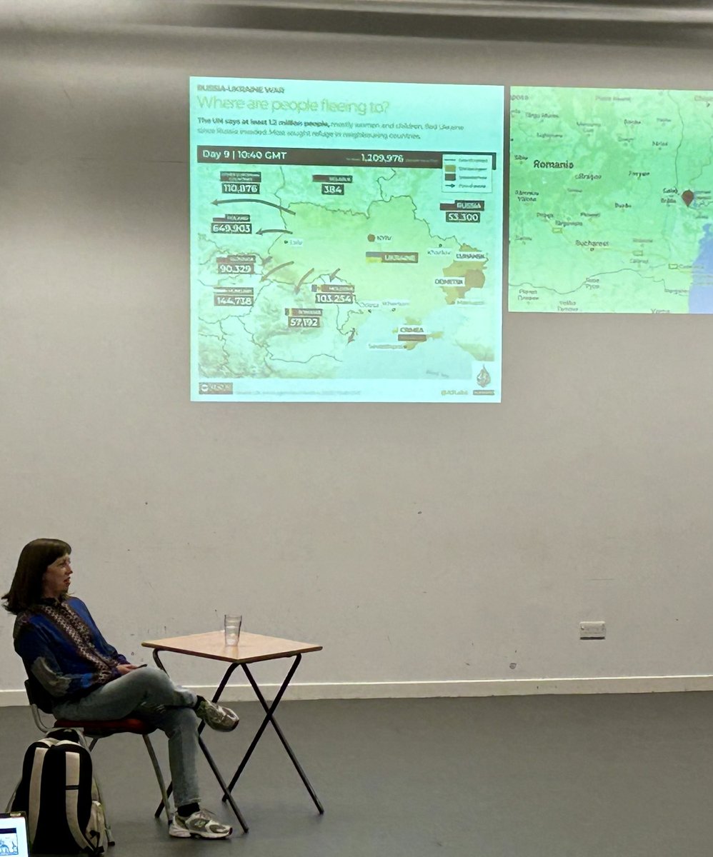 DrGraham_porty's tweet image. Today our S3 modern studies pupils enjoyed a great talk from @jm_stout about her experiences while reporting the war in Ukraine. Thank you for the insight into the ‘human’ side of the story. Really inspiring and a great entry event for our next class project @ModPorty @PortyAcad