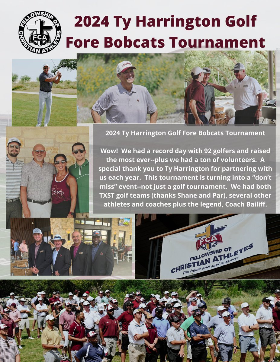 Check out the fall kickoff for <a href="/TXSTFCA/">Texas State Bobcat FCA</a> God is on the move so come join us.