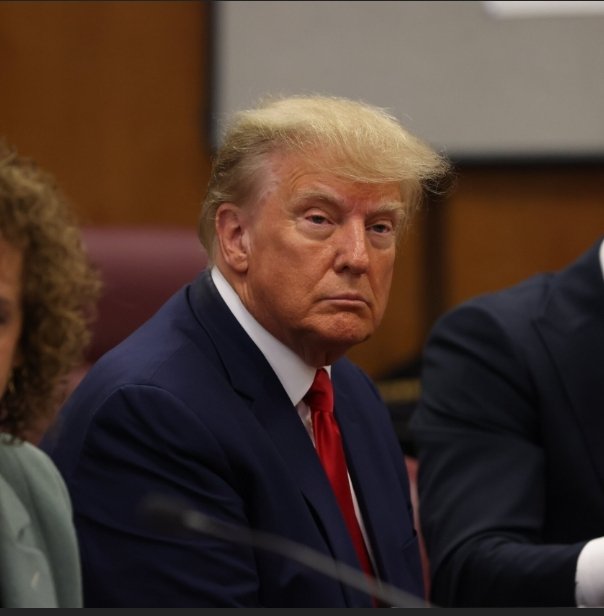 One of these men graciously stepped aside and passed the torch after calls from both parties and the media suggesting he should step down because he's too old. 

The other guy is old AND a convicted felon.

No one is saying shyt! 🙄

Why is he even allowed run for office?