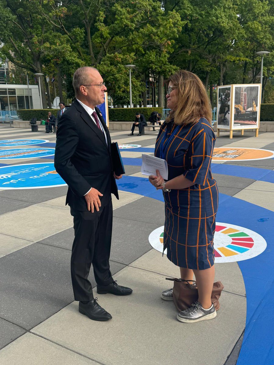 Productive meeting with State Secretary Laura Rissanen of #Finland! We tackled key shared priorities:

➡️Advancing gender equality &amp; fighting gender-based violence

➡️Addressing the health impacts of the climate crisis

➡️Strengthening health systems for future emergencies
 
A