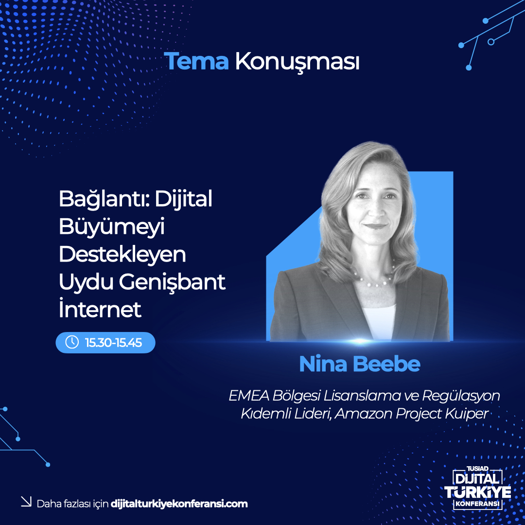 TUSIAD's tweet photo. 🌐TÜSİAD Dijital Türkiye Konferansı 1 Ekim'de!
📍Wyndham Grand Levent İstanbul
📲Bilet ve bilgi için: https://t.co/cr36S86HU1 https://t.co/cie8NPDkmD
