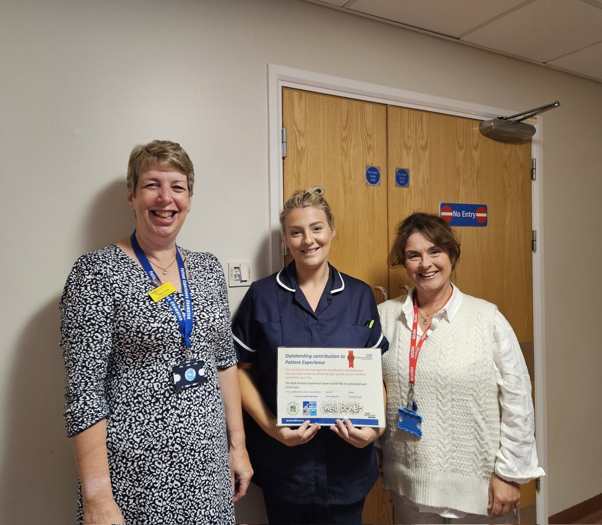 Congratulations Lauren on the award of Oustanding Contribution to Patient Experience. Fantastic achievement #personcentredcare <a href="/BuryCO_NHS/">Bury Care Organisation</a> <a href="/ExpTeamNCA/">Patient & Service User Experience Team NCA</a> <a href="/AMUFGHNCA/">AMU</a> <a href="/TownPamela/">Pamela Town</a> <a href="/lisamforshaw67/">Lisa Forshaw</a> <a href="/jstott66/">Jill Stott</a>