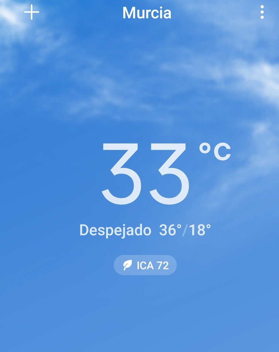 El veranico de los menbrillicos como decía mi abuela