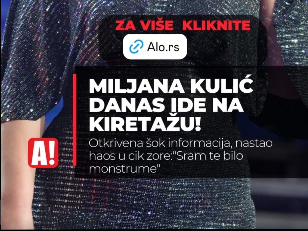 VesnaBjelica's tweet photo. U borbi za #natalitet, ovo je bitna vest!!!!
Olosi novinarski, mmcu vam jbm milion puta!!🤬 https://t.co/4heyJy9VjR
