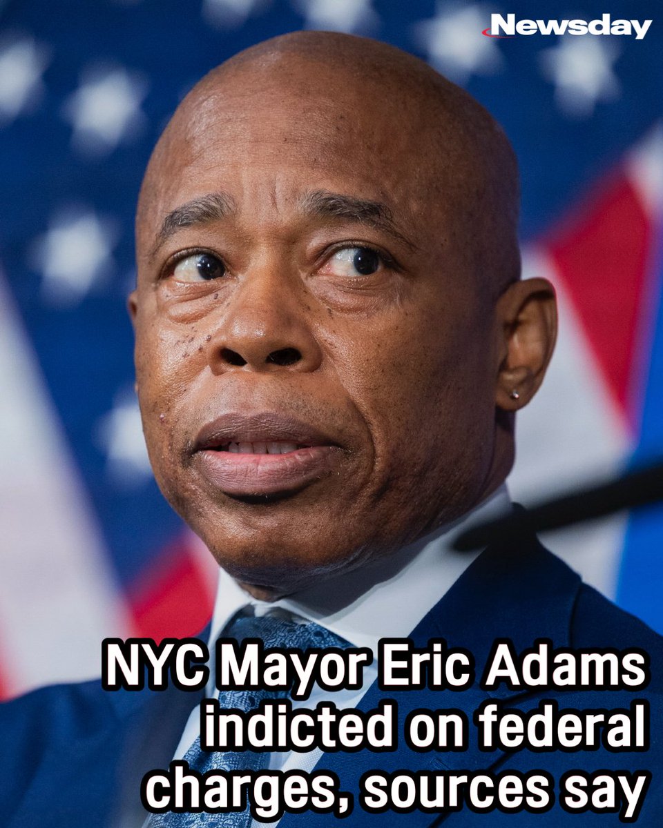 Eric Adams has been indicted, according to two people familiar with the matter, in a stunning development for an ex-cop elected NYC mayor on a law-and-order platform, but whose mayoralty has been dogged by investigations into cronyism, graft and bribery to enrich his friends and