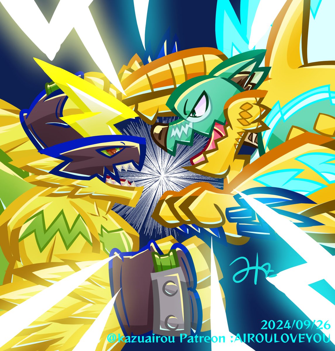 デジモン #digimon #MH20th #モンハン #MonsterHunter バルクモン