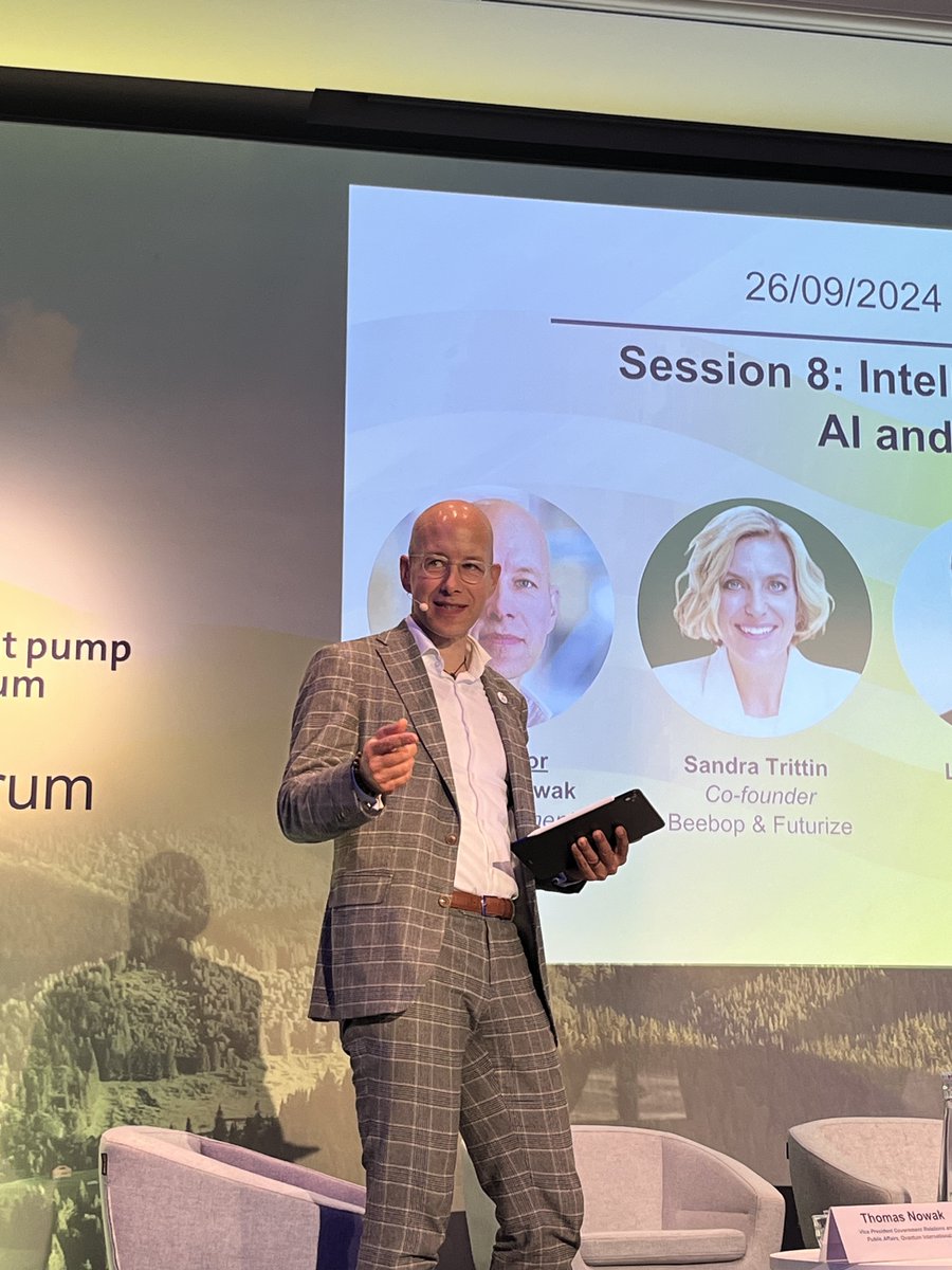 helloheatpumps's tweet image. 🤖 How can we combine #AI with heat pump technology to amplify their potential?

The discussions are brewing during this 8th session of the 2024 #HPForum with insights from experts.

Learn more 👉🏻 hp-forum.eu

#HeatPumps #EnergyTech #EHPA