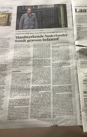 FNV (@fnv) on Twitter photo Vandaag <a href="/telegraaf/">De Telegraaf</a> en de regionale bladen: <a href="/TuurElzinga/">TuurElzinga</a> over het minimumloon en de middeninkomens die achterblijven bij de winsten: 'Rupsje-nooit-genoeg zit aan de andere kant van de tafel' telegraaf.nl/financieel/865… Vandaag <a href="/telegraaf/">De Telegraaf</a> en de regionale bladen: <a href="/TuurElzinga/">TuurElzinga</a> over het minimumloon en de middeninkomens die achterblijven bij de winsten: 'Rupsje-nooit-genoeg zit aan de andere kant van de tafel' telegraaf.nl/financieel/865…