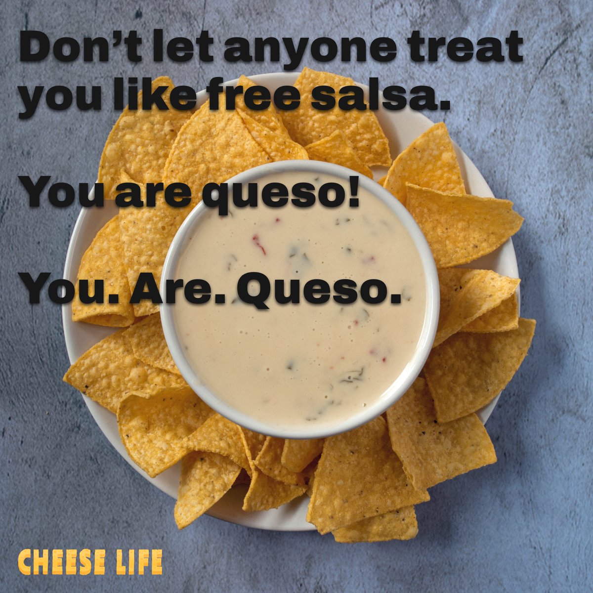 cheeselife101's tweet photo. Happy Monday!!
#cheeselife #mondaymotivation #queso https://t.co/vpqrWu3UQt