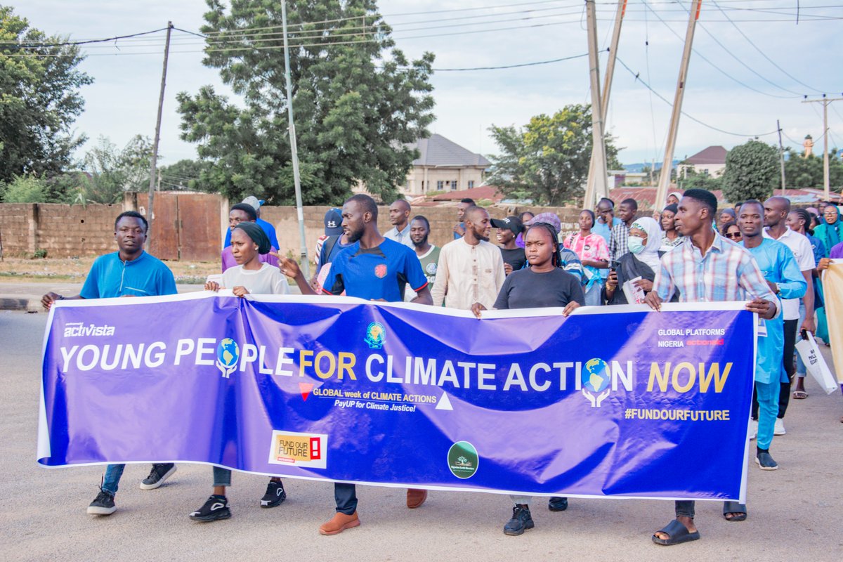 ActionAid's tweet image. 📢The current climate finance is a drop in the ocean vs the TRILLIONS needed for the Global South’s urgent climate needs 

We are calling for Global North countries to #PayUp for climate finance! #FundOurFuture ✊

@ActionAidNG #ClimateAction
