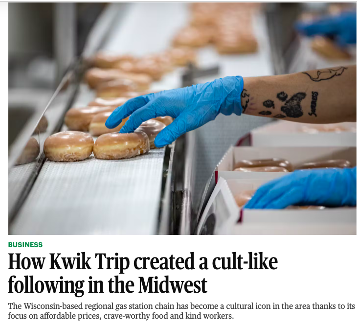 There are a number of extremely compelling + important news stories happening today. Leading this morning's digital edition, above the fold, with a story about "crave-worthy" gas station food is inexplicable. <a href="/StarTribune/">The Minnesota Star Tribune</a>