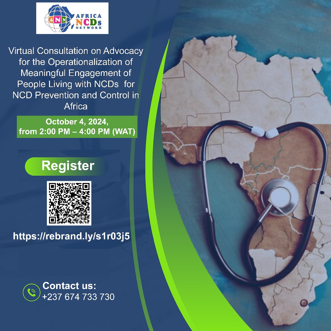 Dear leaders, members, &amp; friends with lived experience of the ANN, we invite you to a virtual consultation on the operationalization of Meaningful Engagement for people with lived experience in Africa, scheduled for October 4, 2024. Please register here: shorturl.at/nXnJz.