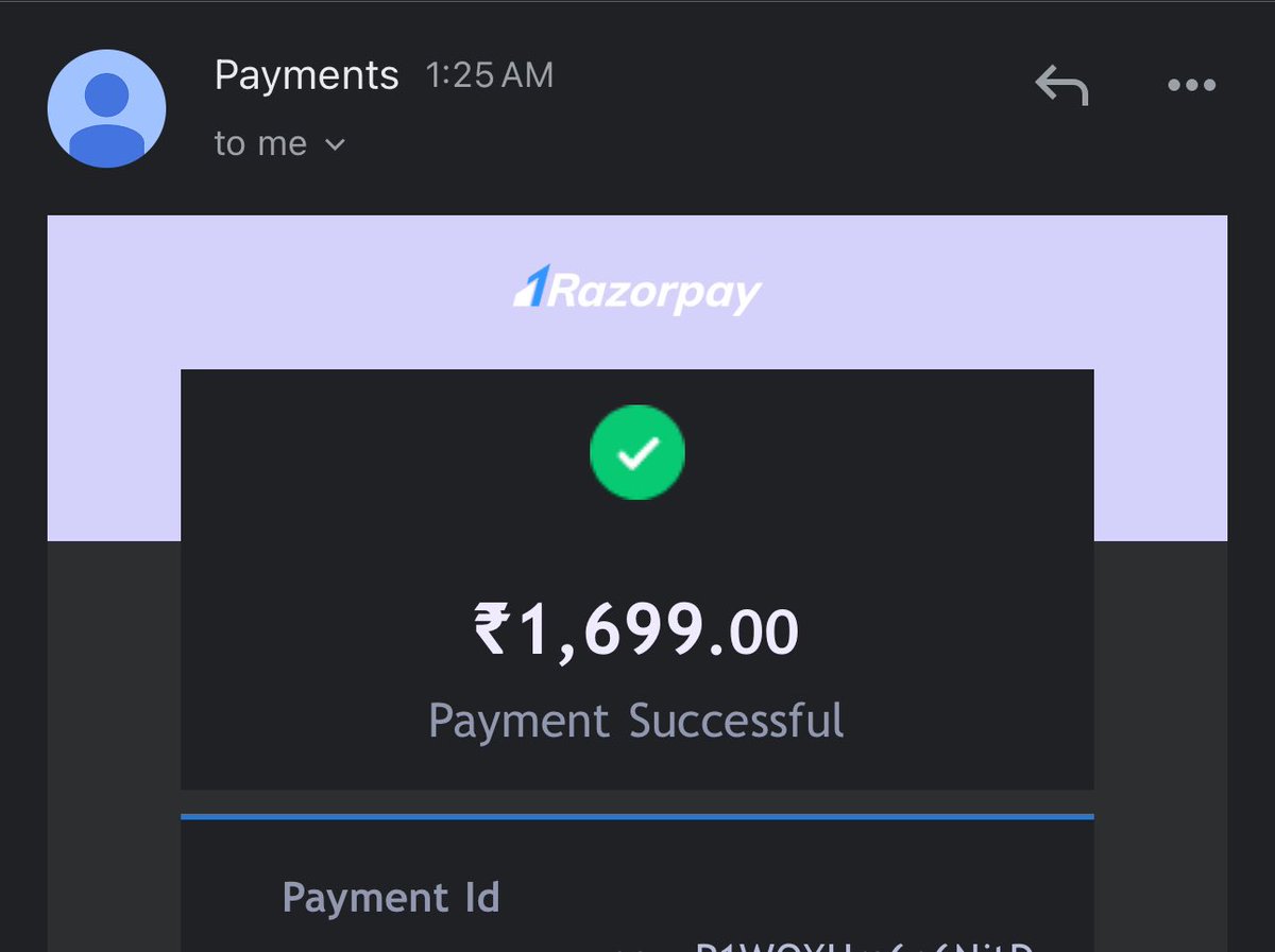 Udit Goenka (@iuditg) on Twitter photo People purchasing <a href="/NiyamLegal/">Niyam.ai | Indian Legaltech AI Solution</a>’s subscription at midnight 1.25am in India is so crazy..
..best part? 100% product led..
..and people say Indians don't pay for software.
Focus on providing value to your users, and keep iterating until you can..
Niyam is on a 🔥
Will make People purchasing <a href="/NiyamLegal/">Niyam.ai | Indian Legaltech AI Solution</a>’s subscription at midnight 1.25am in India is so crazy..
..best part? 100% product led..
..and people say Indians don't pay for software.
Focus on providing value to your users, and keep iterating until you can..
Niyam is on a 🔥
Will make