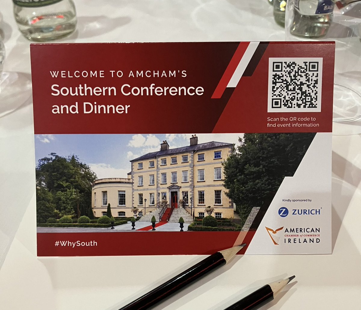 Quinnt66's tweet photo. Looking forward to an interesting day at this year’s annual @AmericanChamber Southern Conference. #whysouth https://t.co/TO7W6vM5ga