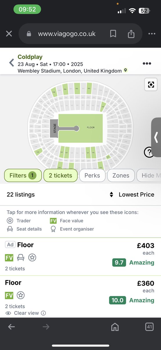 leah_crowder2's tweet image. Its honestly disgusting that people buy tickets just to resell them at stupid prices. @TicketmasterUK you should do something to prevent this! 

As a fan it is incredibly disappointing 

#Coldplay2025 #Coldplay #Ticketmaster