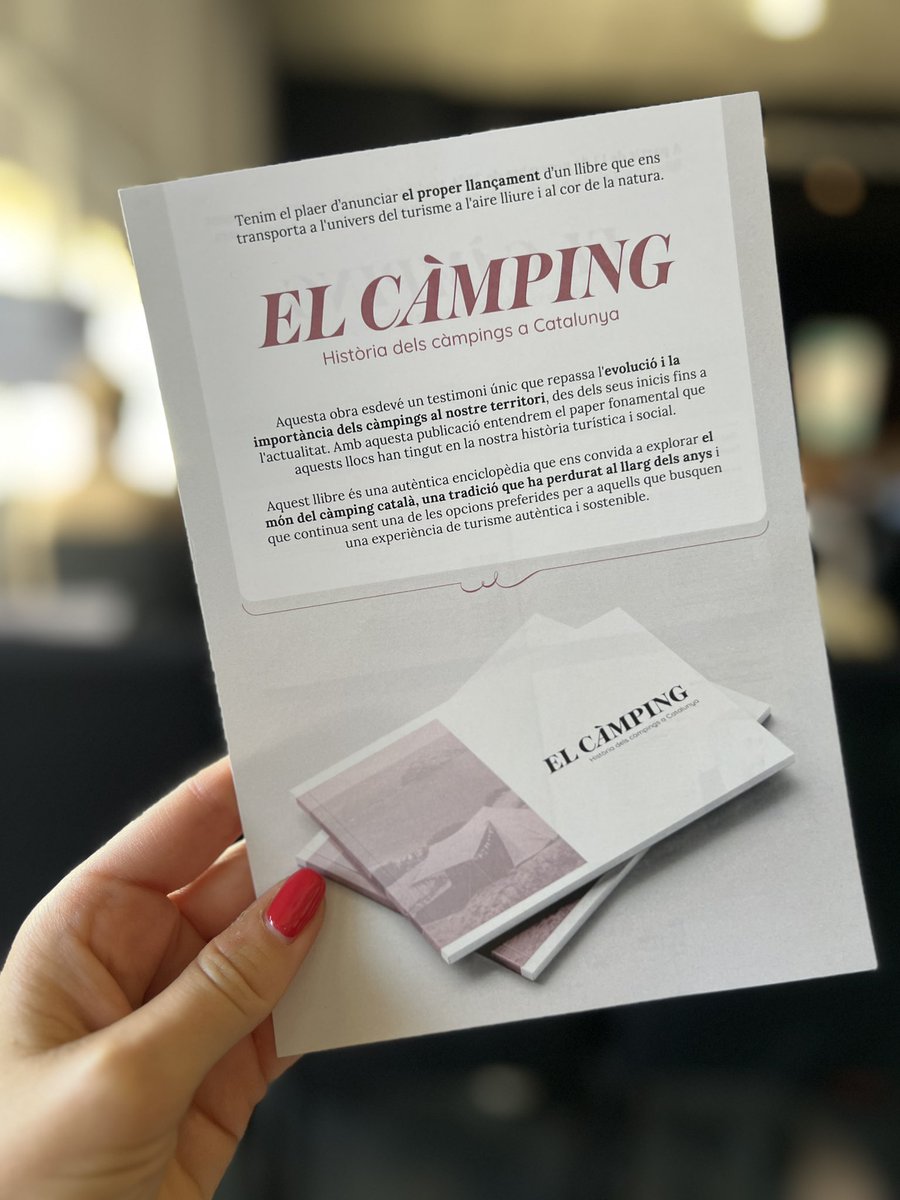 Campings in Girona (@campingingirona) on Twitter photo 📣 <a href="/dolorsvidal/">Dolors Vidal-Casellas</a> i @Lluiscoromina de @udgfacturisme presenten a #GirocampingPRO l’estudi “El càmping: història dels càmpings a Catalunya” amb la col•laboració de <a href="/univgirona/">Universitat de Girona</a>, <a href="/catcalonge_UdG/">Càtedra GCT</a> i l’ACG 📣 <a href="/dolorsvidal/">Dolors Vidal-Casellas</a> i @Lluiscoromina de @udgfacturisme presenten a #GirocampingPRO l’estudi “El càmping: història dels càmpings a Catalunya” amb la col•laboració de <a href="/univgirona/">Universitat de Girona</a>, <a href="/catcalonge_UdG/">Càtedra GCT</a> i l’ACG