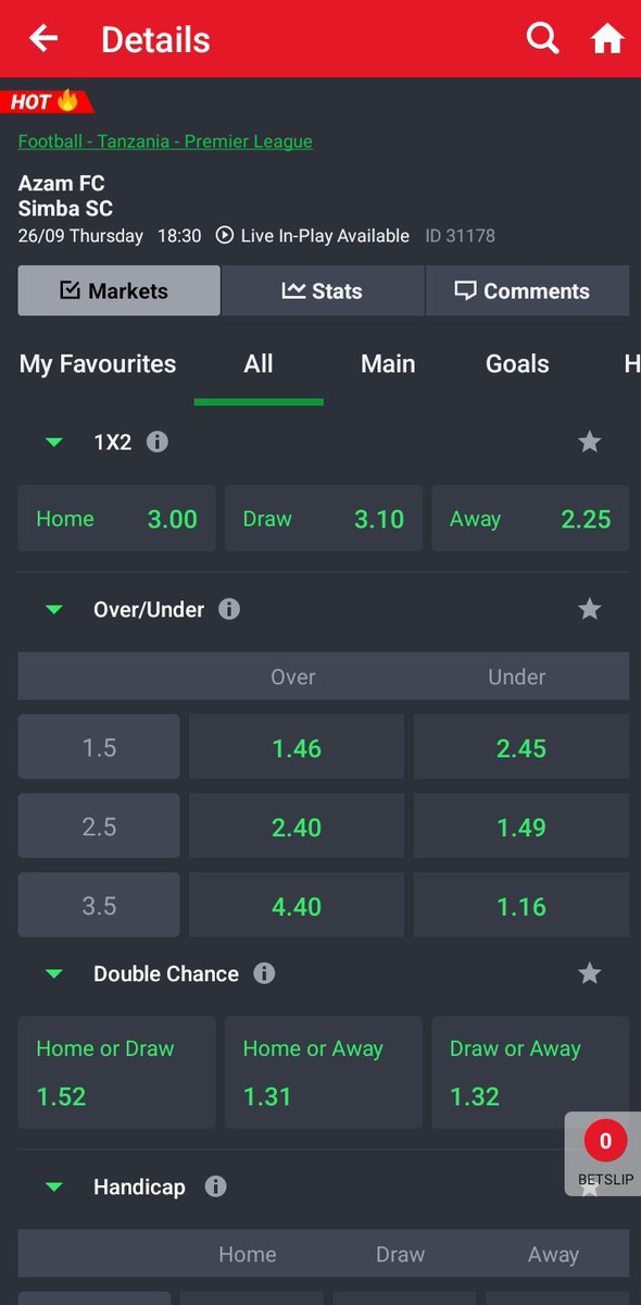 sportybettz's tweet photo. Kama mnavyoona, Odds zimependeza kweli kweli ndigu Maafrisa Ubashiri. Kilichobaki ni nyinyi kuweka mikeka tu. Hela ipo hapa nawaambia...๐ค๐ฐ๐
#MzizimaDerby #Simba #Azam #LigiKuu #AzamVsSimba https://t.co/ggXzy0zCat
